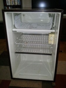 mini-fridge, pre fermentation chamber