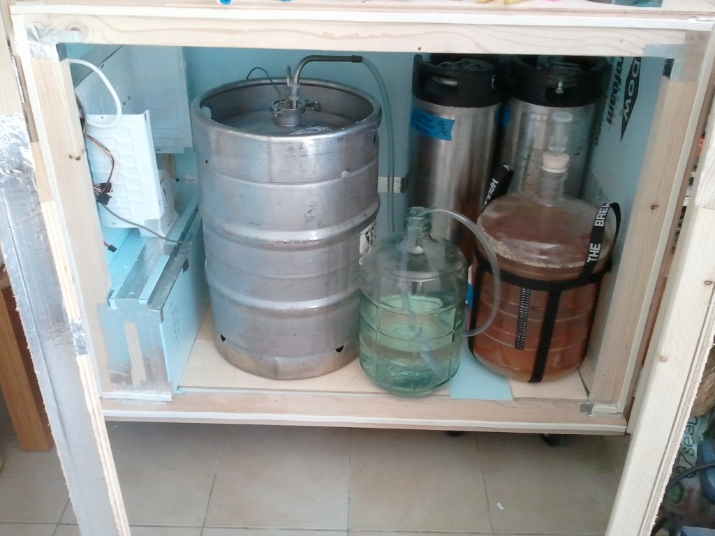 the fermentation chamber in action