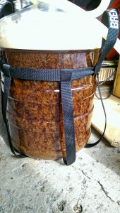 Burton Ale cold break after four hour boil