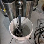 Keg Washer Assembled in Bucket