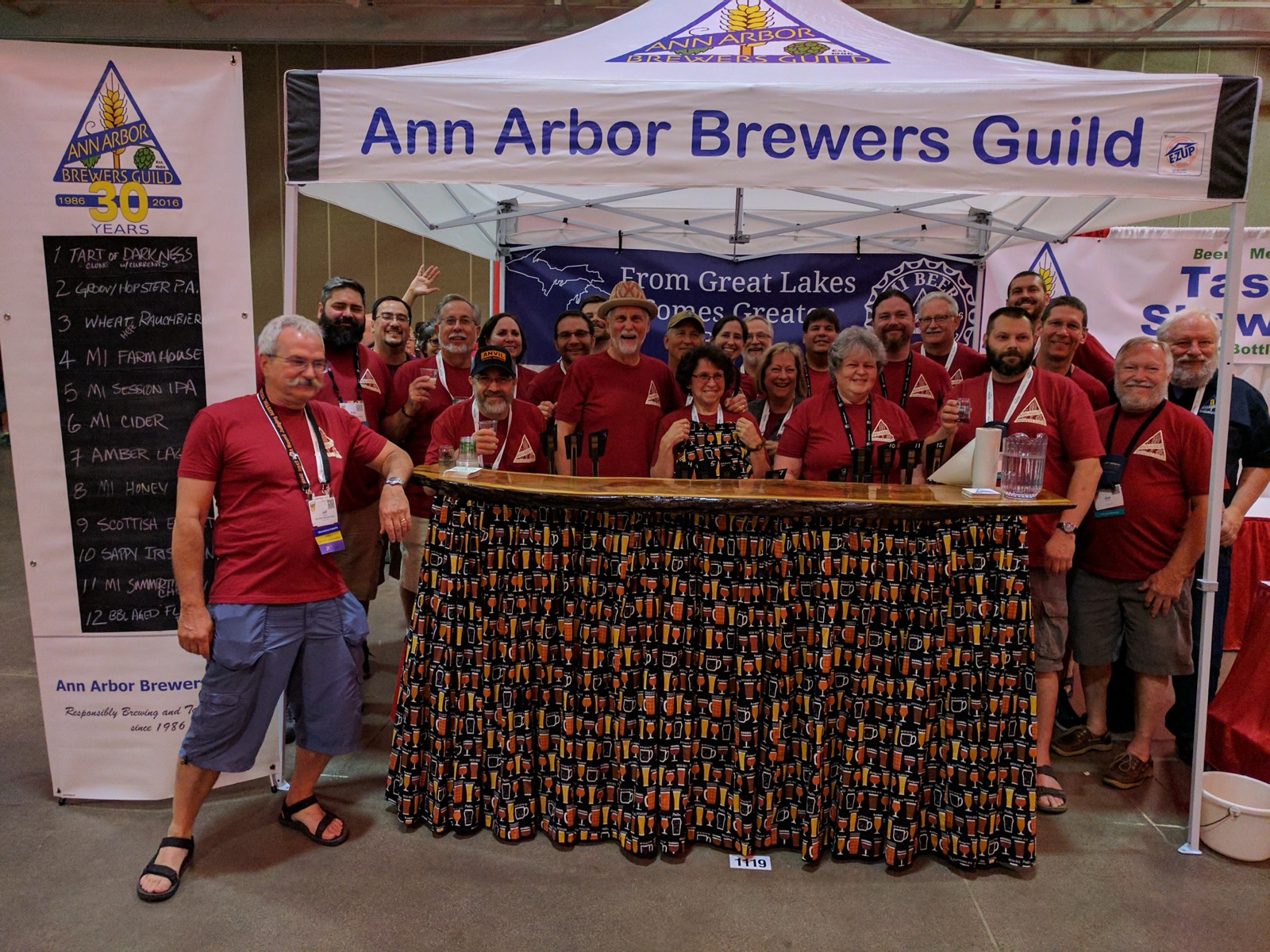 AABG Booth at Club Night
