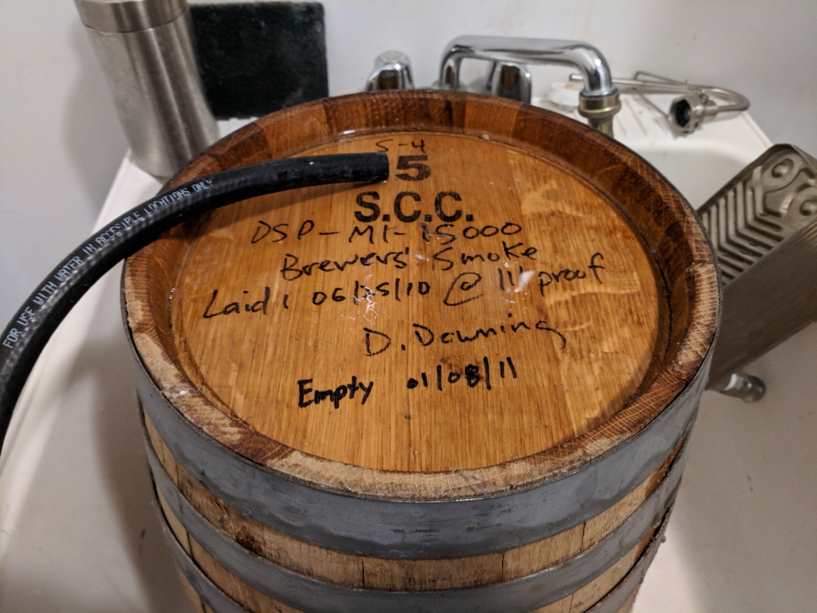 Swelling the barrel head.